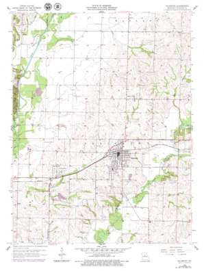 Salisbury USGS topographic map 39092d7