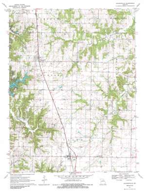 Jacksonville USGS topographic map 39092e4