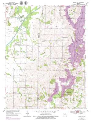 Prairie Hill USGS topographic map 39092e6