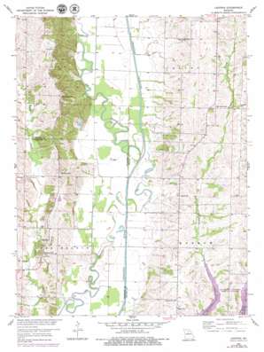 Lagonda USGS topographic map 39092f6