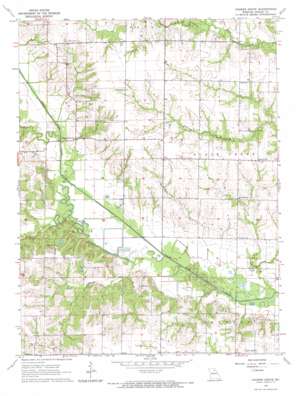 Hagers Grove USGS topographic map 39092g2