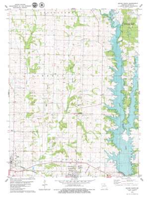 Bevier North USGS topographic map 39092g5