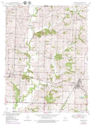 Bucklin USGS topographic map 39092g8