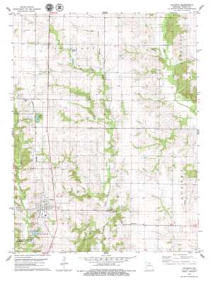 Atlanta USGS topographic map 39092h4