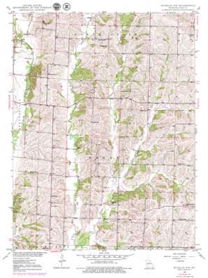 Bucklin NW USGS topographic map 39092h8