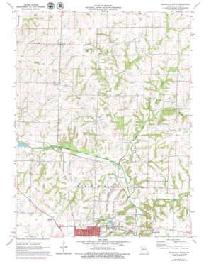 Marshall North USGS topographic map 39093b2