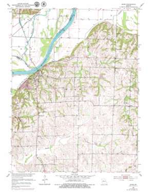 Miami USGS topographic map 39093c2