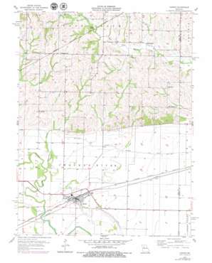 Hardin USGS topographic map 39093c7