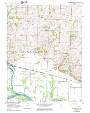Brunswick East USGS topographic map 39093d1