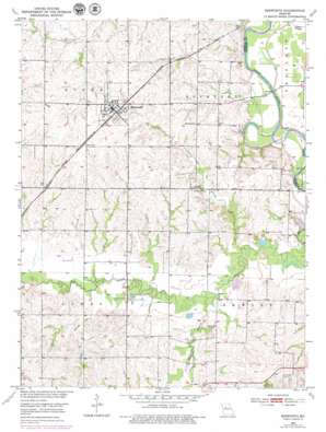 Bosworth topo map