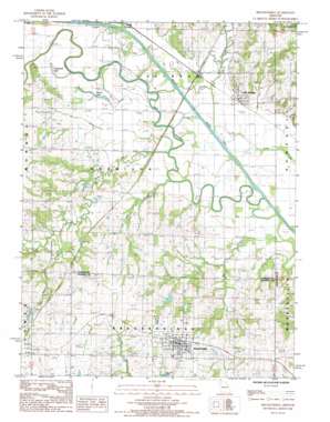 Breckenridge topo map