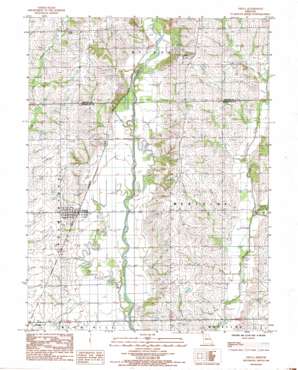 Chula USGS topographic map 39093h4