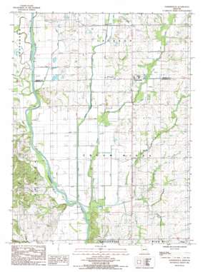 Farmersville USGS topographic map 39093h5