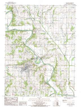 Gallatin USGS topographic map 39093h8