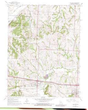 Oak Grove topo map