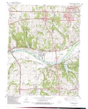 Edwardsville USGS topographic map 39094a7