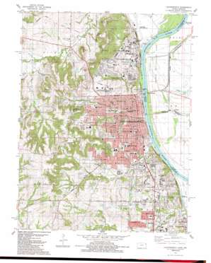 Leavenworth USGS topographic map 39094c8