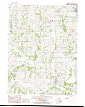 Hamilton West USGS topographic map 39094f1