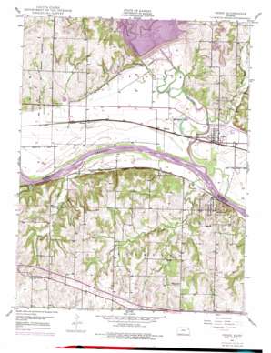 Perry USGS topographic map 39095a4