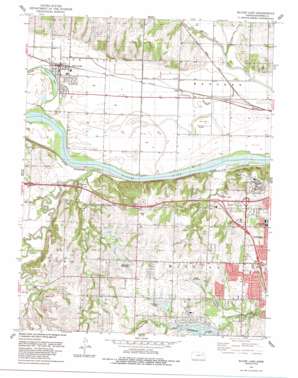 Silver Lake USGS topographic map 39095a7