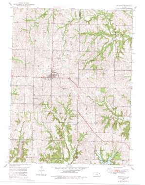 Mclouth USGS topographic map 39095b2