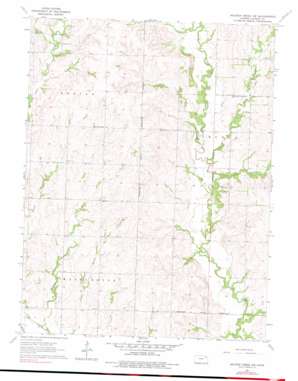 Soldier Creek SW USGS topographic map 39095c8