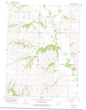 Arrington USGS topographic map 39095d5