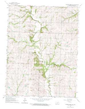 Soldier Creek Nw USGS topographic map 39095d8