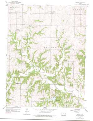 Bendena USGS topographic map 39095f2