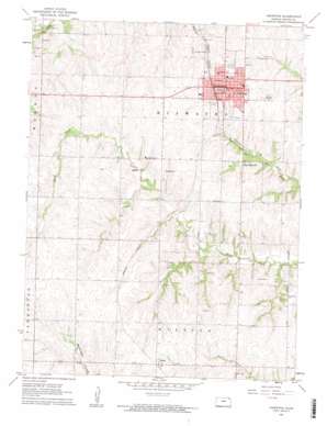 Hiawatha USGS topographic map 39095g5