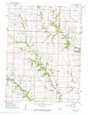 Woodlawn USGS topographic map 39095g7