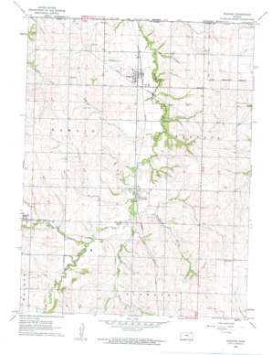 Reserve USGS topographic map 39095h5
