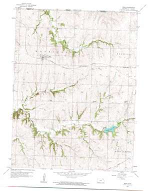 Bern USGS topographic map 39095h8