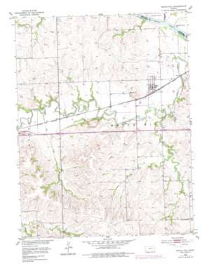 Manhatten USGS topographic map 39096a1