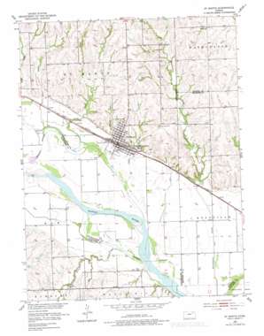 Saint Marys USGS topographic map 39096b1