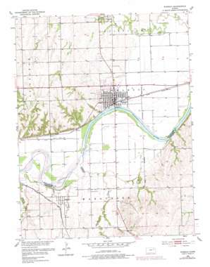 Wamego USGS topographic map 39096b3
