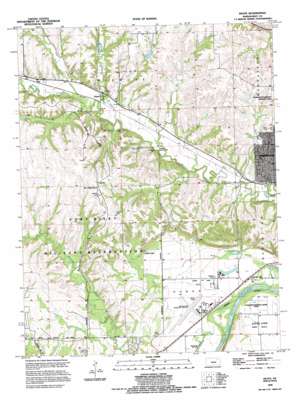 Keats USGS topographic map 39096b6