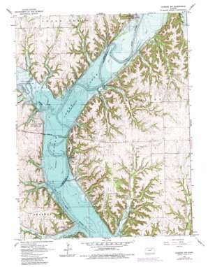 Olsburg NW USGS topographic map 39096d6