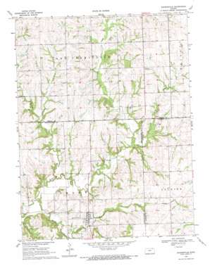 Blue Rapids USGS topographic map 39096e1