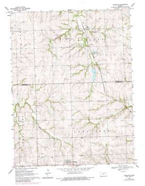 Wheaton topo map