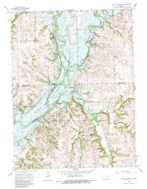 Blue Rapids NE USGS topographic map 39096e5