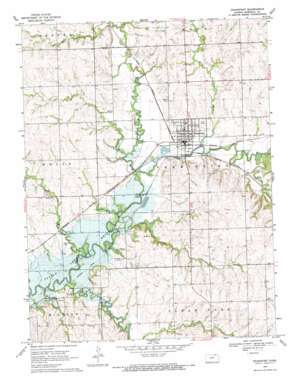 Blue Rapids NE USGS topographic map 39096f4