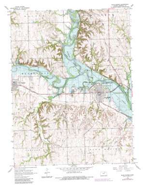 Blue Rapids topo map