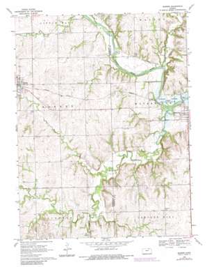 Greenleaf USGS topographic map 39096f7
