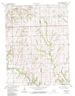 Hanover SW USGS topographic map 39096g7