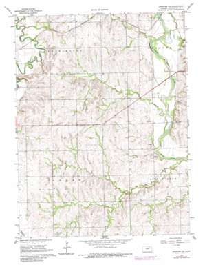 Hanover SW USGS topographic map 39096g8