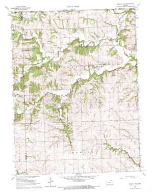 Seneca Nw topo map