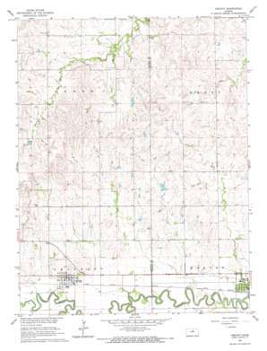 Tescott USGS topographic map 39097a8