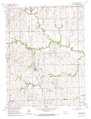 Longford USGS topographic map 39097b3