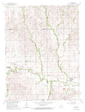 Ada USGS topographic map 39097b8